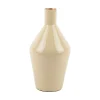 - Vase Ivy bottle cone iron enamel latte brown^Present time Online