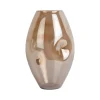 - Vase Luster organic shiny chocolate brown^Present time Outlet