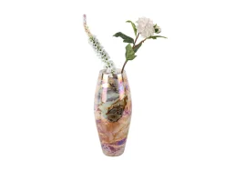 - Vase Melange cone pearly chocolate brown^Present time Hot