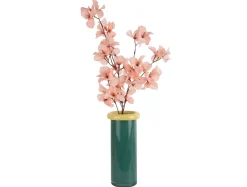 - Vase Plegado L retro green w. soft yellow*Present time New