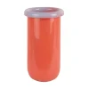 - Vase Plegado M bright orange w. soft purple^Present time Outlet