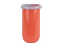 - Vase Plegado M bright orange w. soft purple^Present time Outlet