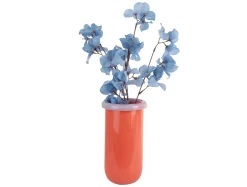 - Vase Plegado M bright orange w. soft purple^Present time Outlet