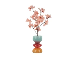- Vase Summer Vibes glass small multi colour^Present time Outlet