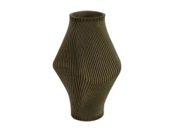 - Vase Twisted Rib large army green^Present time Clearance
