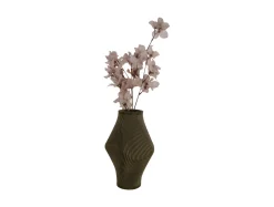 - Vase Twisted Rib large army green^Present time Clearance