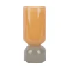 - Vase Variado Colores medium ochre yellow w. grayed jade*Present time Hot