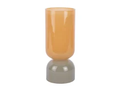 - Vase Variado Colores medium ochre yellow w. grayed jade*Present time Hot