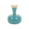 - Vase Yara enamel turquoise blue*Present time Outlet