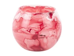 - Votive Blended small glass red ochre^Present time Outlet