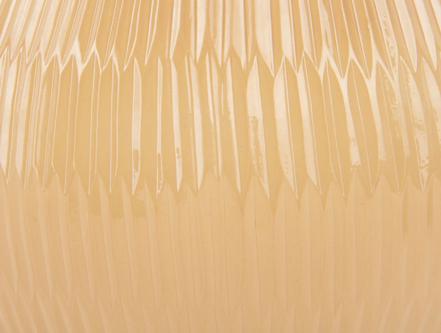 - Votive Chique Ribbed large glass latte brown^Present time Hot