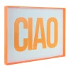 - Wall art Ciao large bright orange^Present time Sale