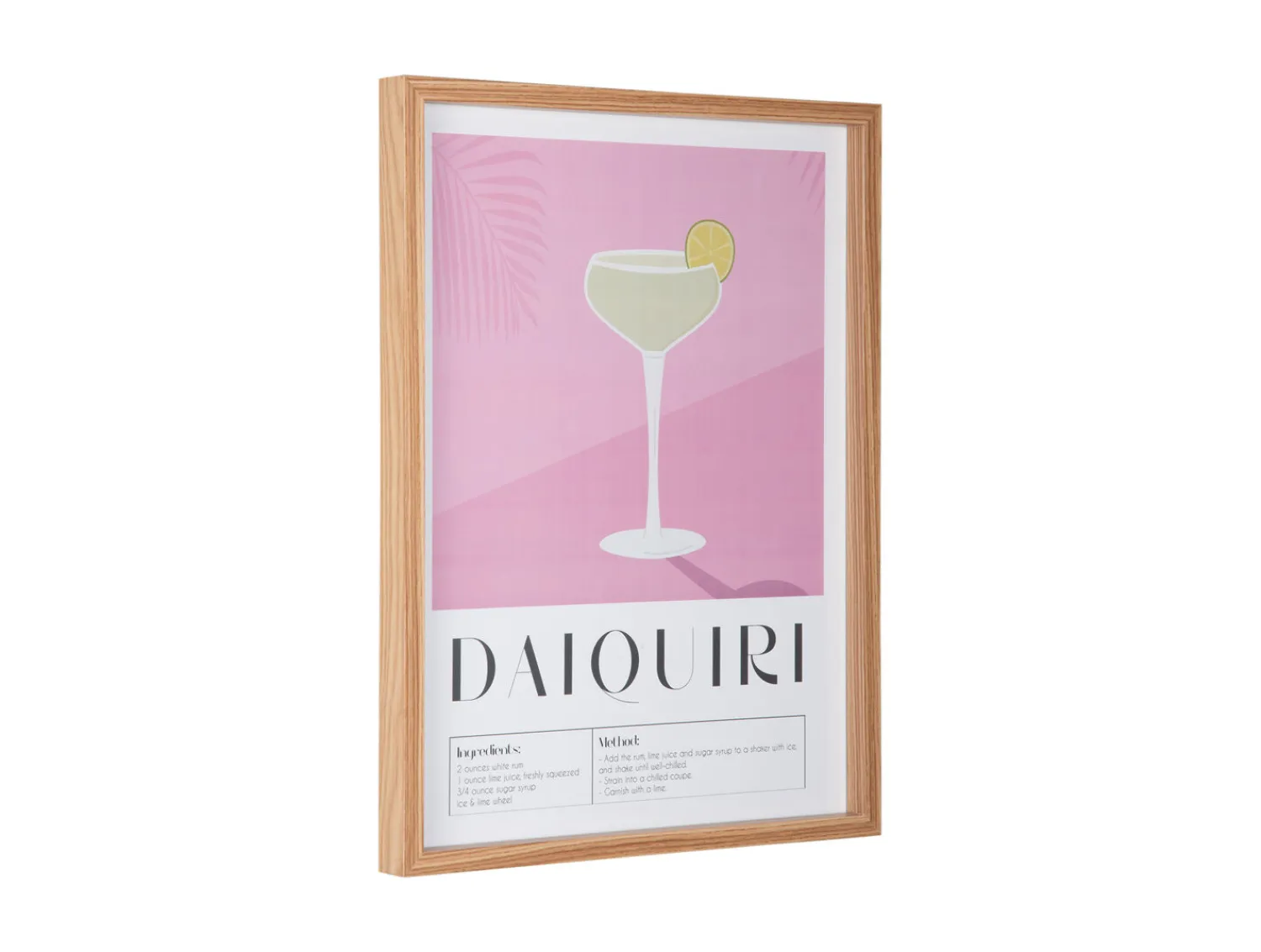 - Wall art Daiquiri soft pink*Present time