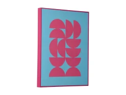 - Wall art Geometric soft blue*Present time