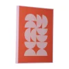 - Wall art Geometric bright orange^Present time Outlet