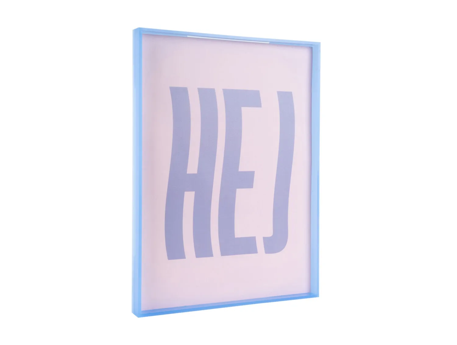 - Wall art Hej large purple*Present time Sale