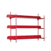 - Wall rack Cool Retro bright scarlet red^Present time Sale