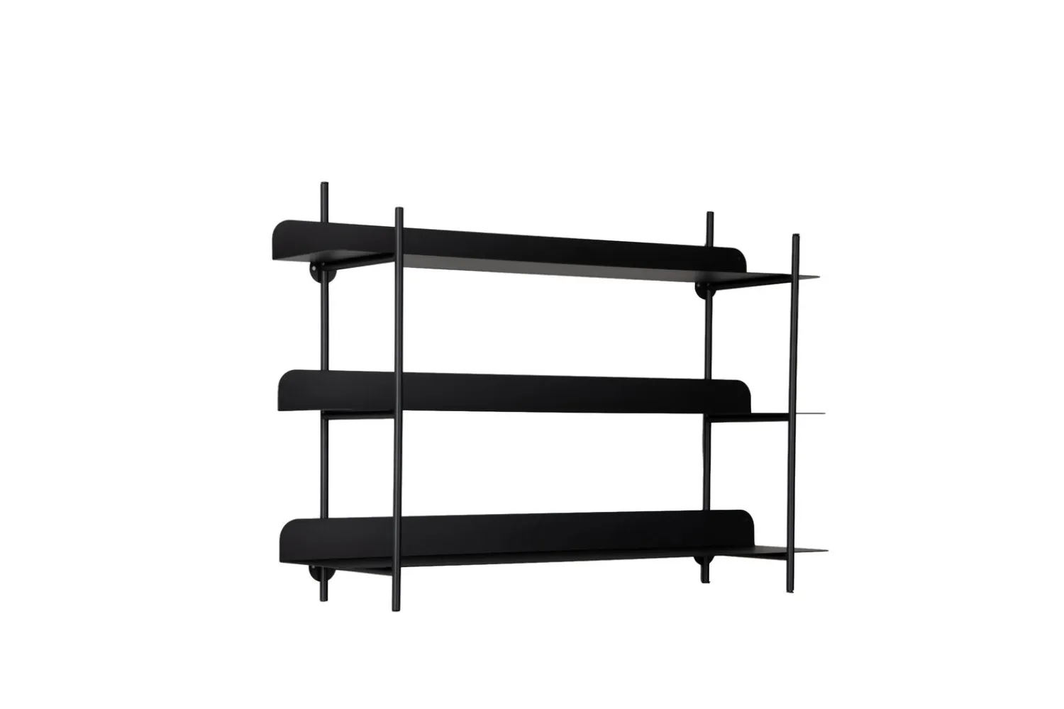 - Wall rack Riqueza Tres black^Present time Discount