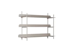 - Wall rack Riqueza Tres warm grey*Present time Hot