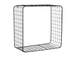 - Wall rack set Reja black^Present time Outlet