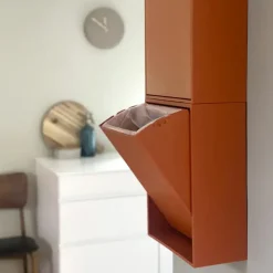 - Affaldssortering, affaldsbeholder, Nordic Sunset, Rødbrun*ReCollector Best