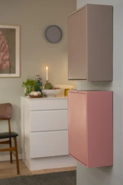 - Affaldssortering, Affaldsbeholder, affaldsspand, Rose farve*ReCollector