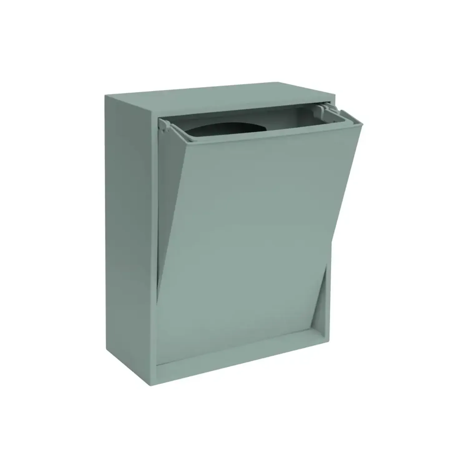 - Affaldssortering, affaldsbeholder, Blågrå, Iron Blue^ReCollector