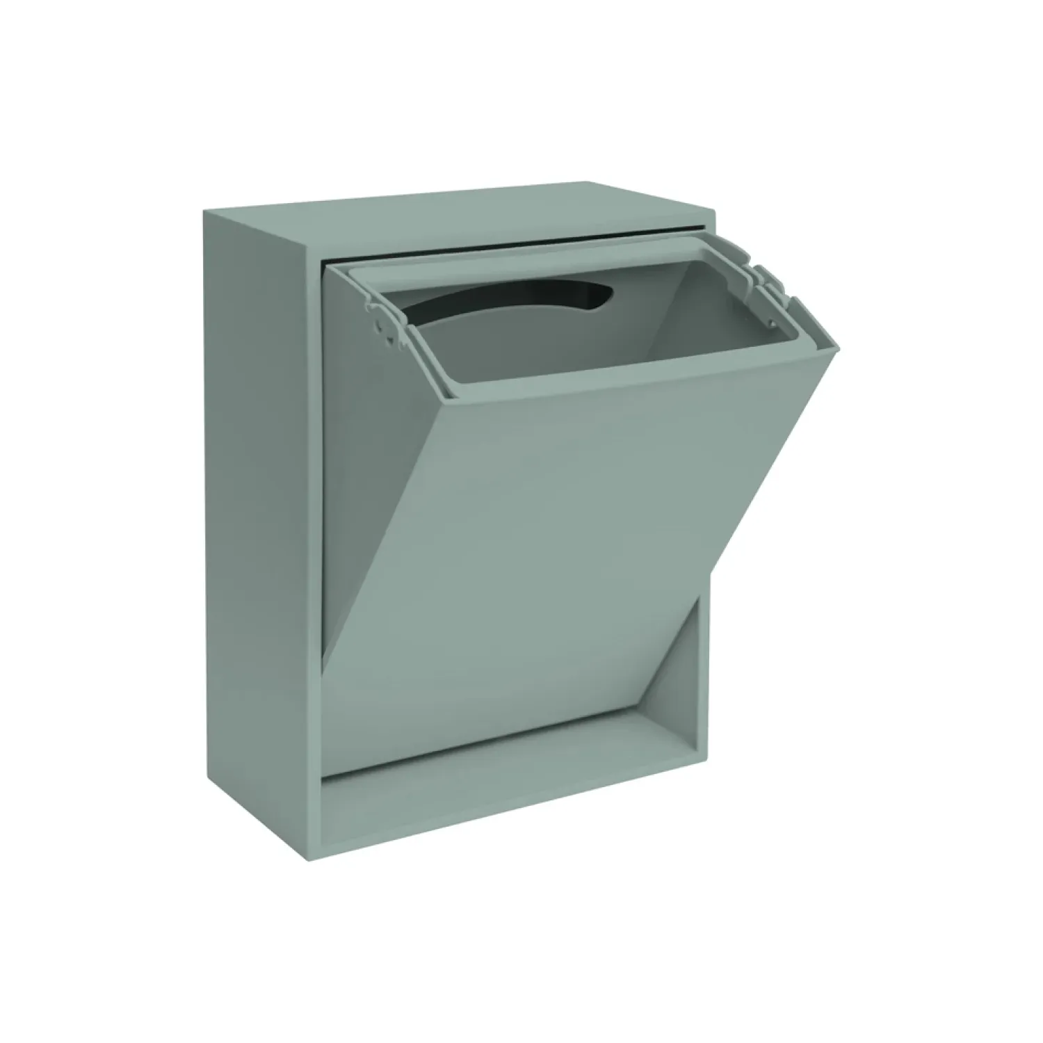 - Affaldssortering, affaldsbeholder, Blågrå, Iron Blue^ReCollector