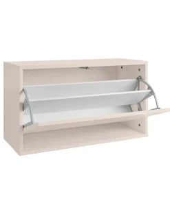 - Skobox - Væghængt - Silver Cloud Grey^ReCollector New