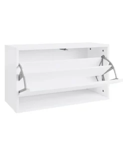 - Skobox - Væghængt - Hvid^ReCollector Discount