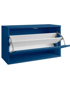 - Skobox - Væghængt - Cobolt Blue*ReCollector Discount