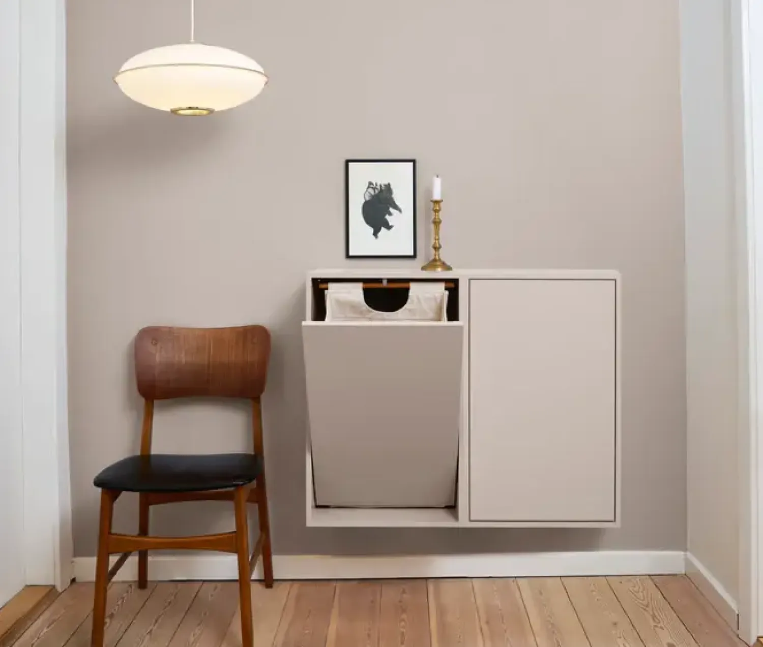 - Vasketøjskurv, Silver Cloud Grey, bæredygtig*ReCollector Sale