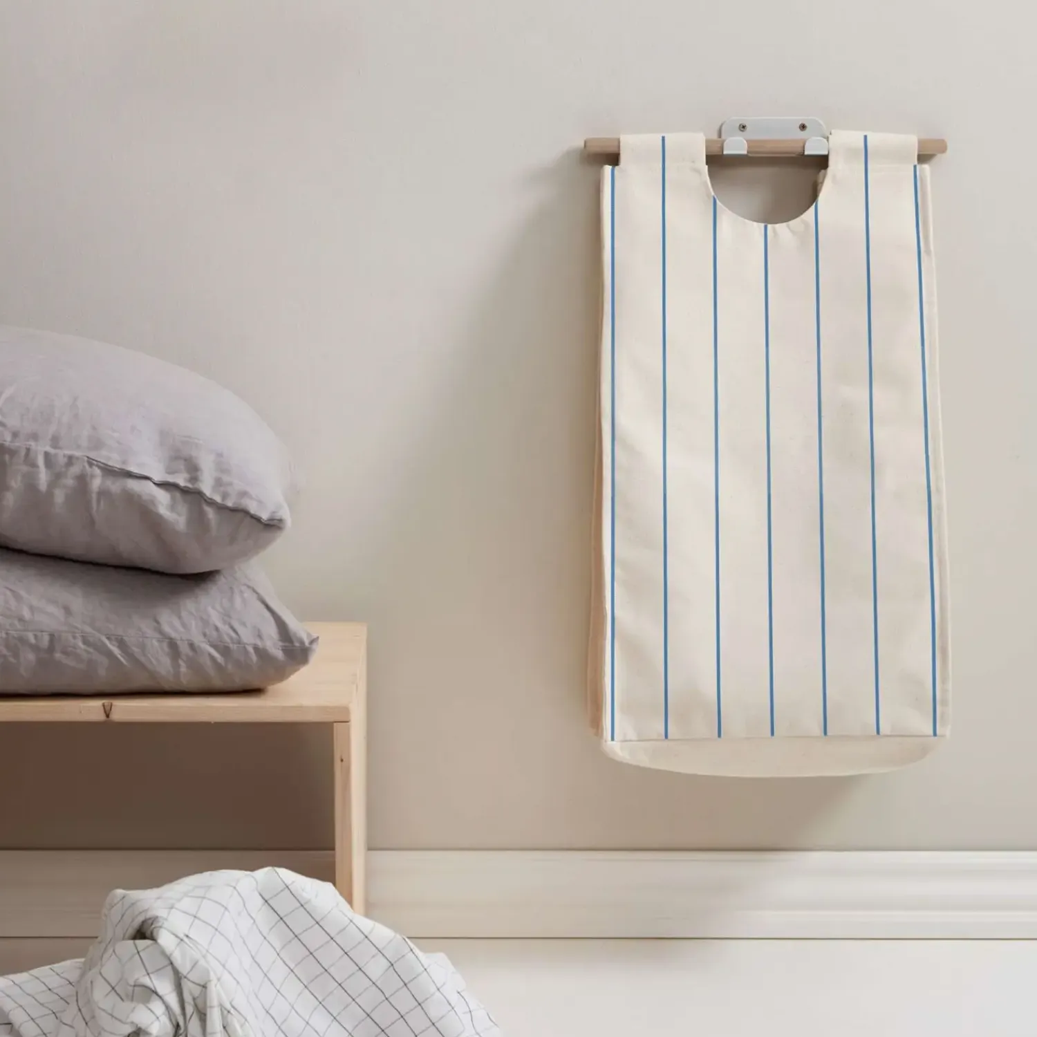 - væghængt opbevaringsløsning til vasketøj - Cobolt blå^ReCollector Clearance