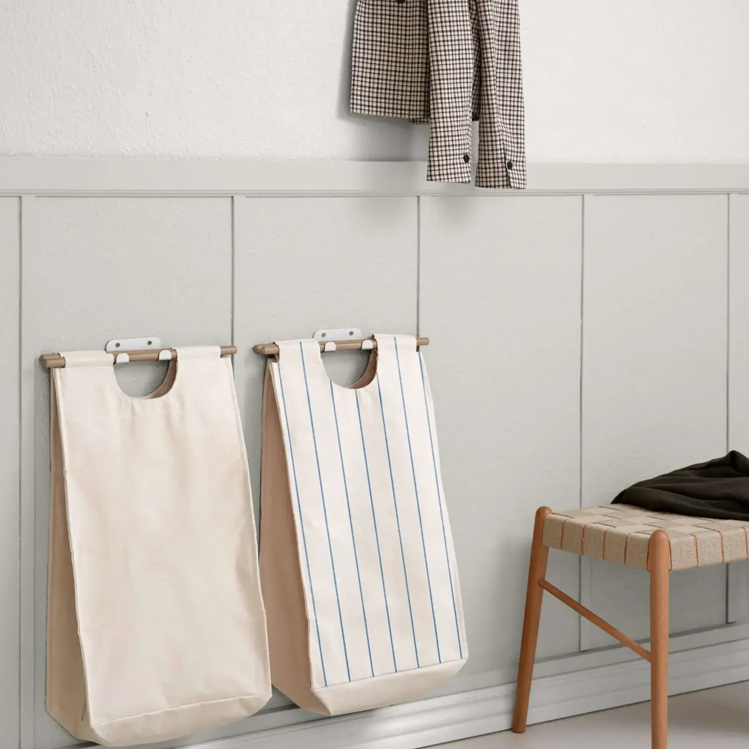 - væghængt opbevaringsløsning til vasketøj - Cobolt blå^ReCollector Clearance