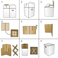 - Cardboard Stool "Las Vegas"*REMEMBER Hot