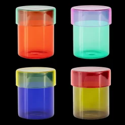 - "Cosima" glass jar - sæt med 4 stk^REMEMBER Outlet