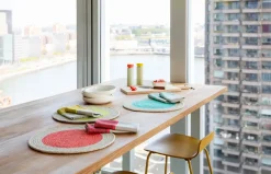 - Dækkeserviet - Lime - Sæt af 2 stk^REMEMBER Hot