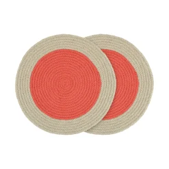 - Dækkeserviet - Raspberry - Sæt af 2 stk*REMEMBER Online