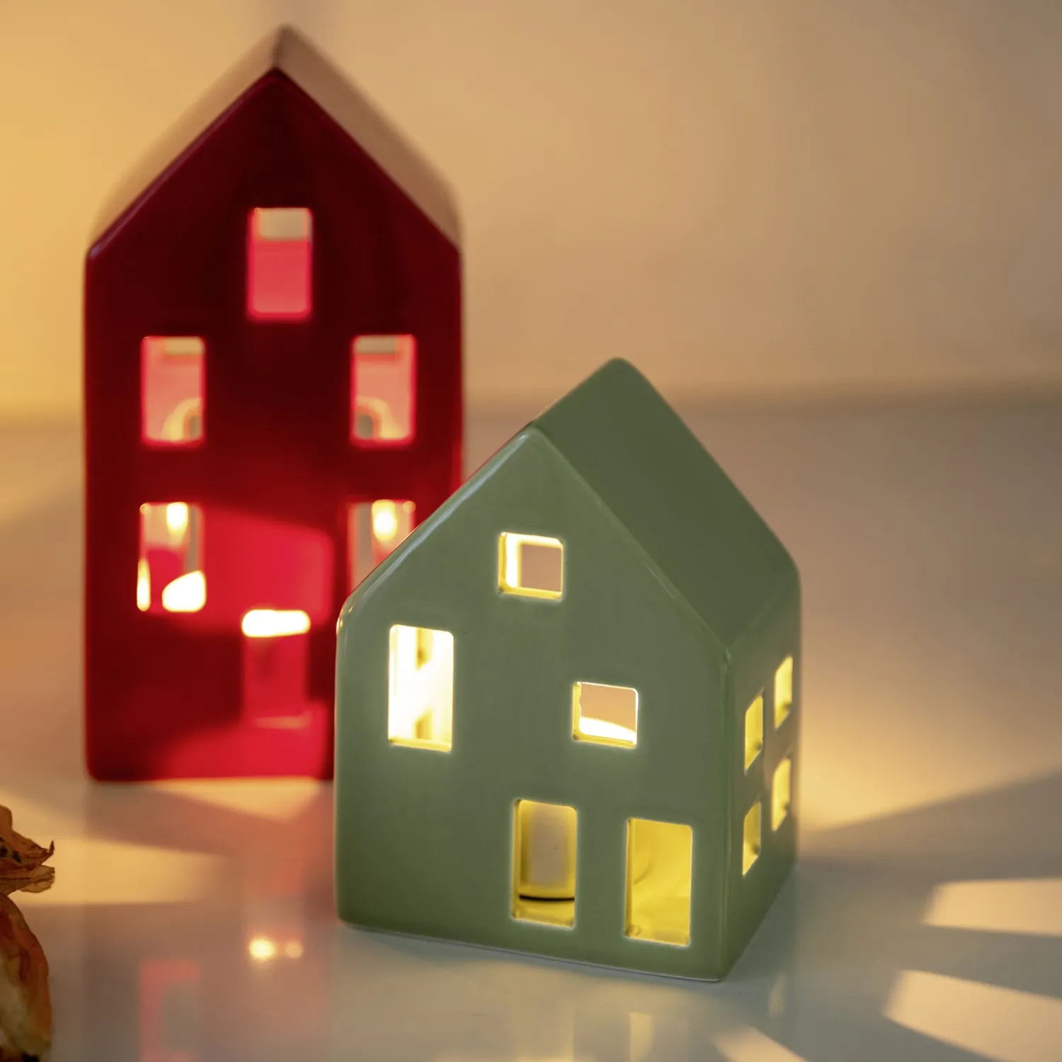 - Fyrfadslys hus - Nyhavn 'sage'*REMEMBER Clearance