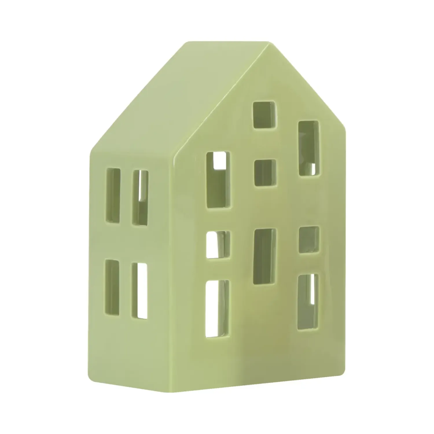 - Fyrfadslys hus - Nyhavn 'lime'*REMEMBER Hot