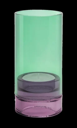 - Glas lanterne "lys" - Aqua^REMEMBER Clearance