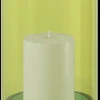 - Glas lanterne "Lucius" - Large - Lime*REMEMBER New