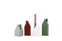 - Husformede lysestage - sæt med 4 stk^REMEMBER New