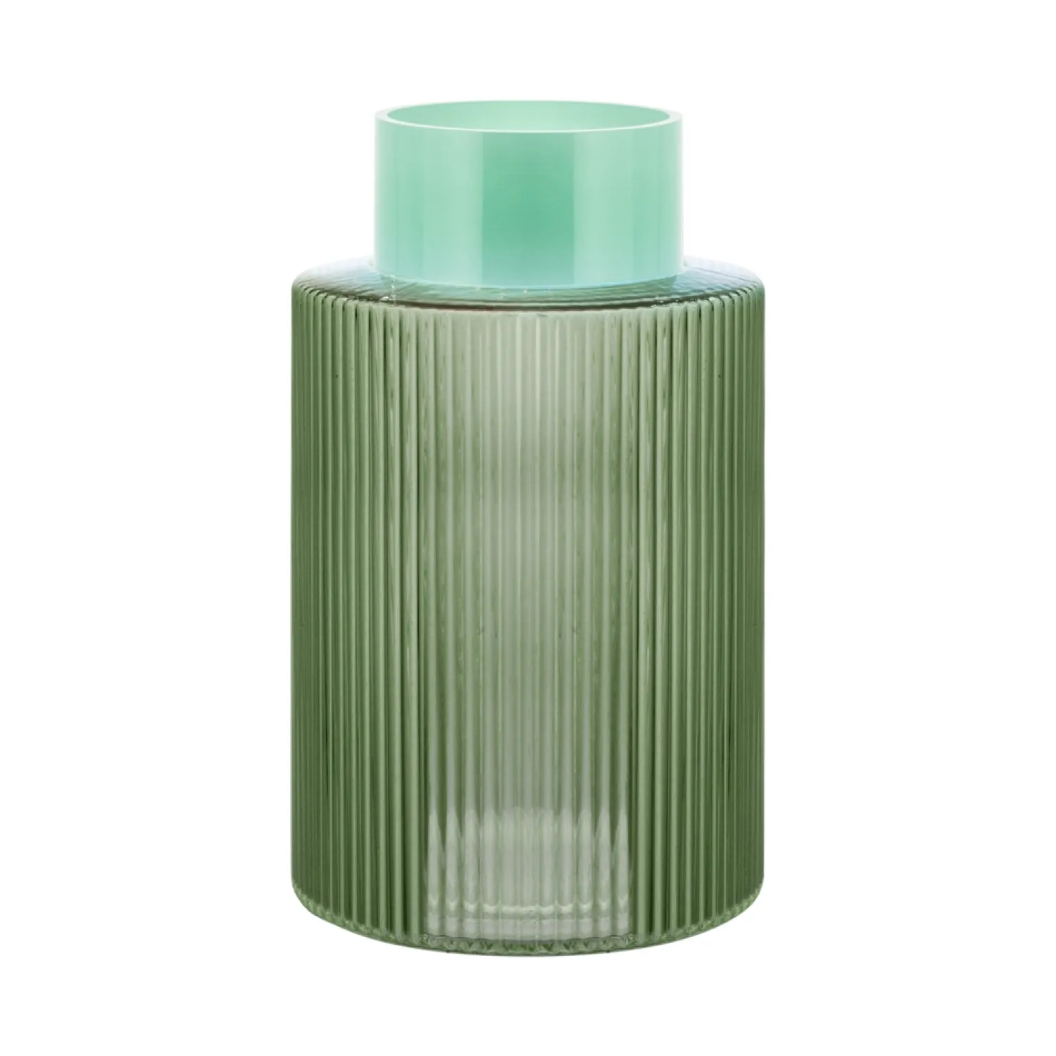 - Vase - Groove L - Grøn*REMEMBER Best