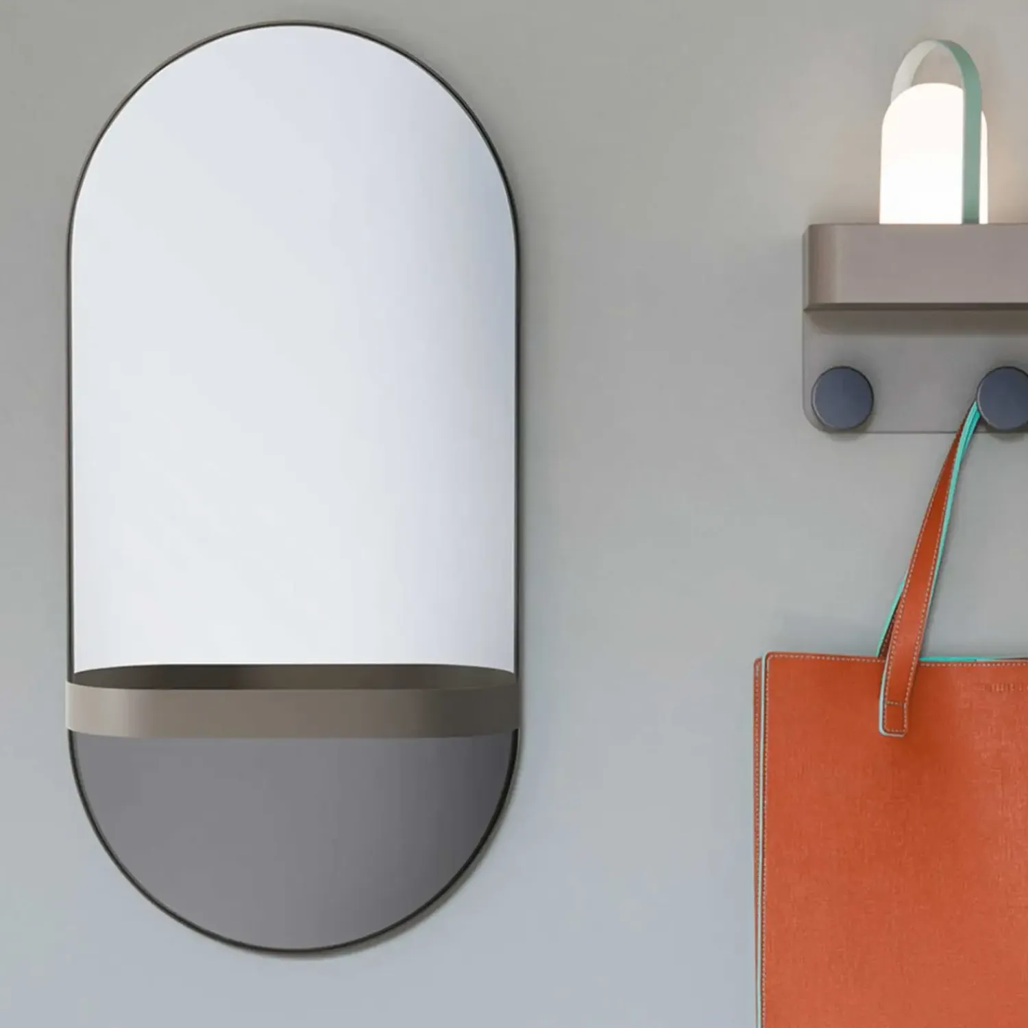 - Wallmirror - Taupe^REMEMBER Discount