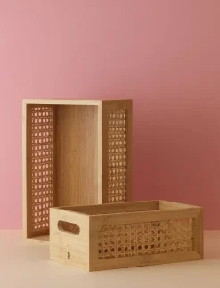 - BAMBOO BOX opbevaringskasse W 20 cm bamboo^RIG-TIG Discount