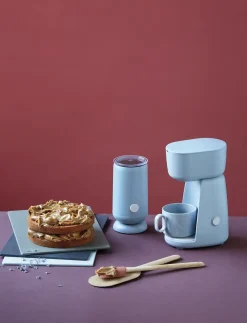 - FOODIE single cup kaffemaskine 0.4 l. light blue*RIG-TIG New