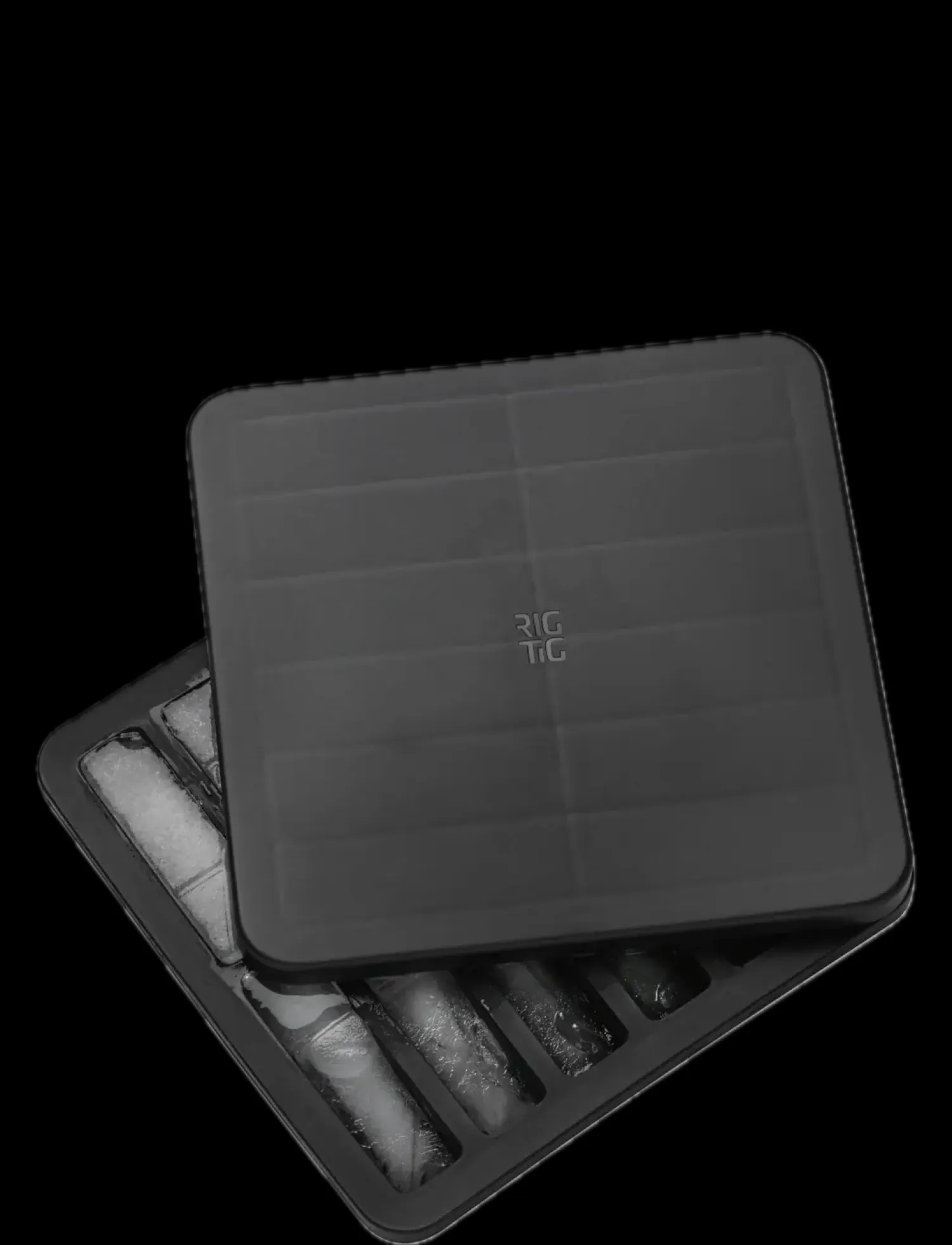 - FREEZE-IT isterningbakke med låg H 2.5 cm black^RIG-TIG Online