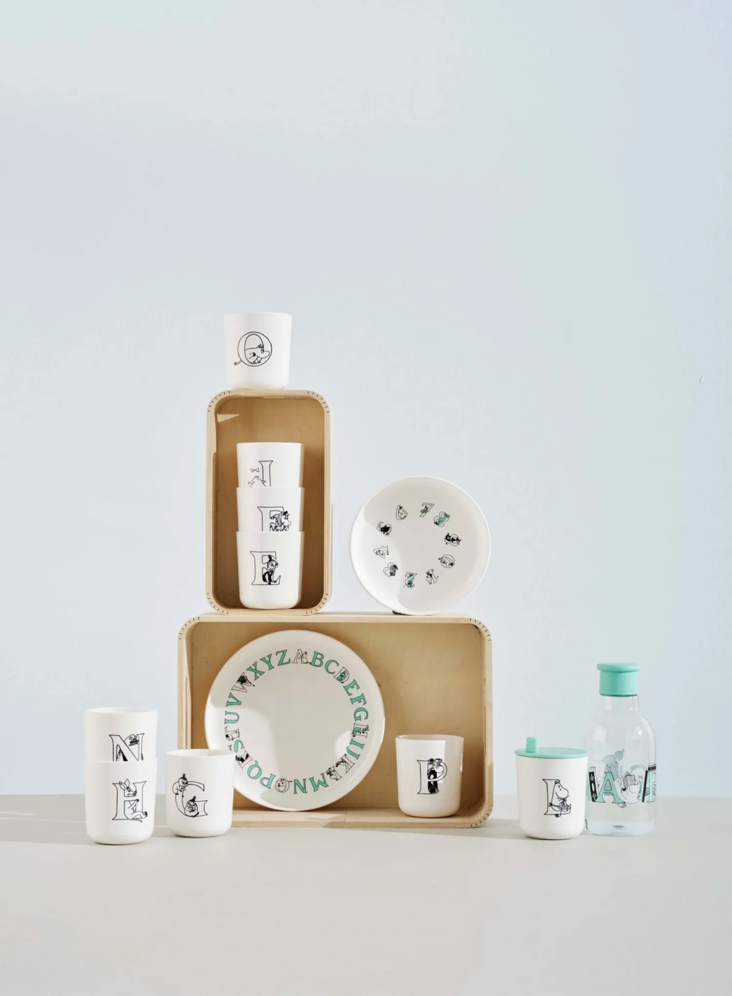 - Moomin ABC drikketud til kop Moomin turqouise*RIG-TIG Outlet