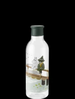 x Moomin drikkeflaske 0.75 l. Moomin dark green^RIG-TIG Best
